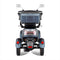 ZVG Heavy Duty 1000W 60V/20AH Four Wheel All-Terrain Travel Mobility Scooter, 440LBS (91645372) - SAKSBY.com Back View
