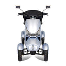 ZVG Heavy Duty 1000W 60V20AH Four Wheel All-Terrain Travel Mobility Scooter, 440LBS (97245361) - SAKSBY.com - Front View
