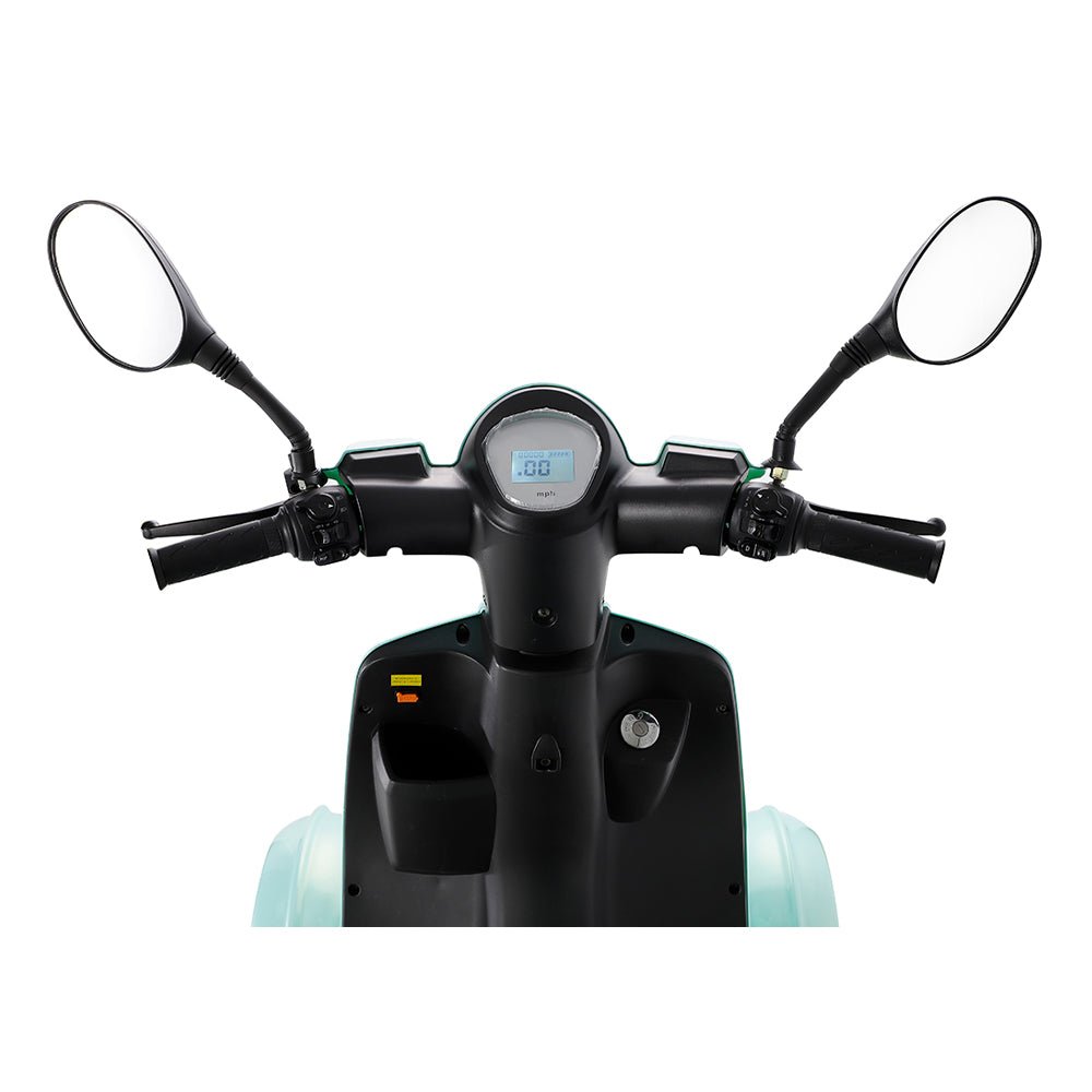 ZVG Heavy Duty 800W 60V/20AH Four Wheel All-Terrain Travel Mobility Scooter For Adults And Seniors, 500LB Zoom Parts View