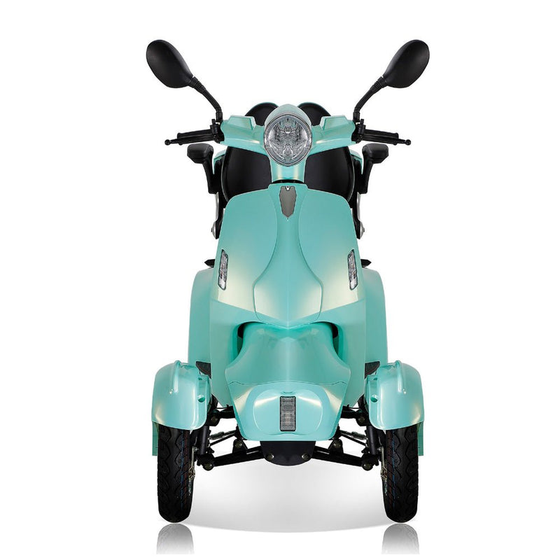 ZVG Heavy Duty 800W 60V/20AH Four Wheel All-Terrain Travel Mobility Scooter For Adults And Seniors, 500LB Front View